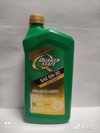 Масло моторное 5w30 Quaker State квакер USA стейт