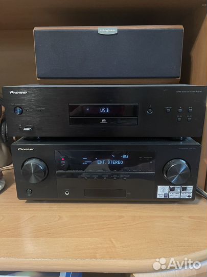 Av ресивер pioneer vsx 922, CD PD-30 и акустика
