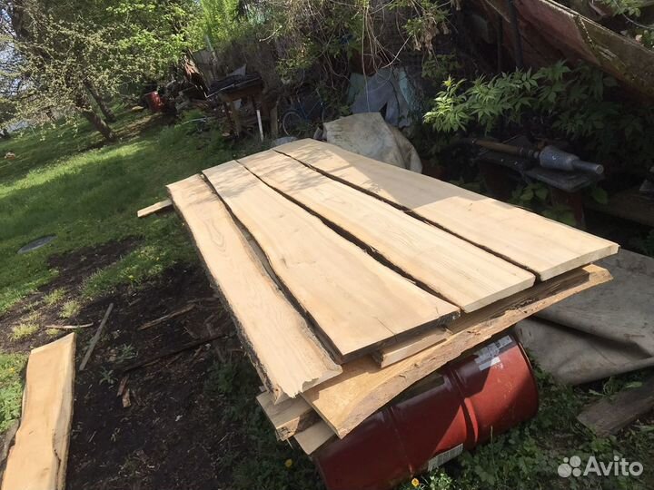 Ясень и дуб доска