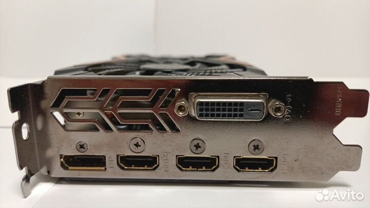 Видеокарта Nvidia Geforce GTX 1050 Ti Gigabyte 4gb