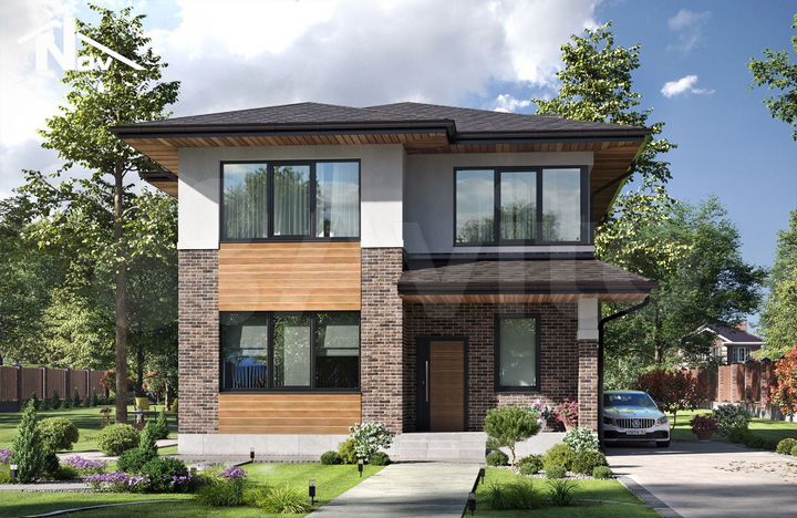 Дом 227 м² на участке 7 сот.