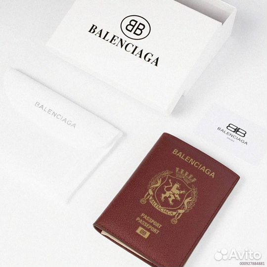 Обложка на паспорт Balenciaga (Арт.76469)