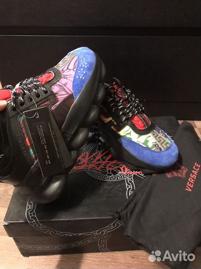 Кроссовки versace
