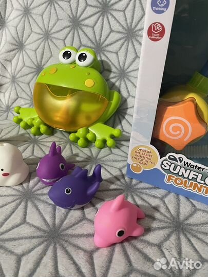 Игрушки в ванную для малышей