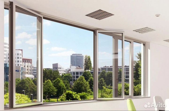 Остекление алюминиевое