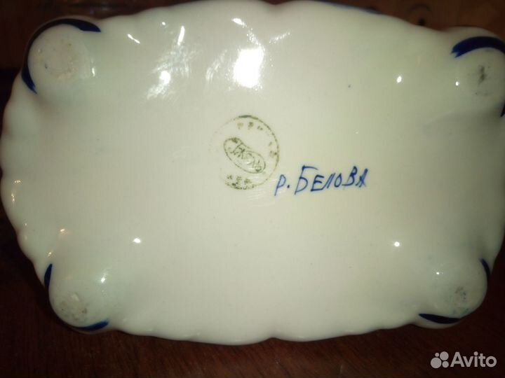 Шкатулка гжель новая