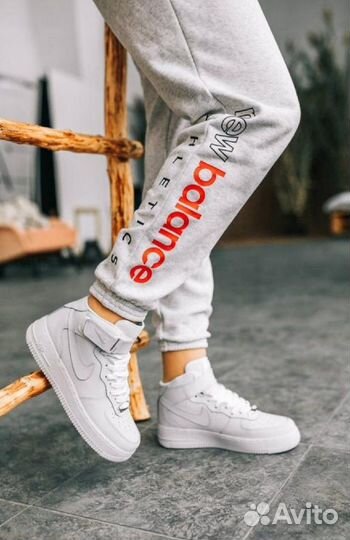 Кроссовки Nike Air Force 1'07 Classic Mid (White)