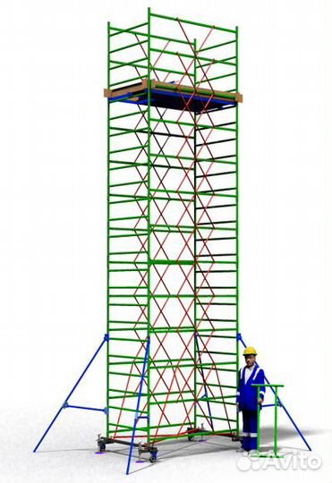 Аренда вышек-тур на колёсах