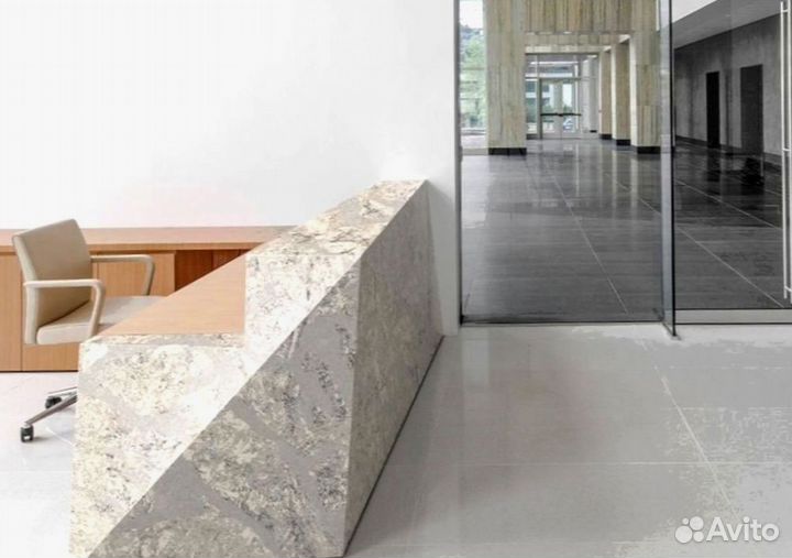 Барная стойка для кафе кварцевого агломерата