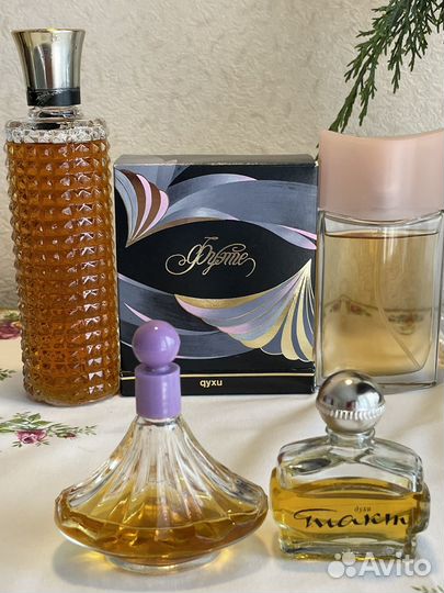 Винтажные духи СССР Такт, Peony Avon