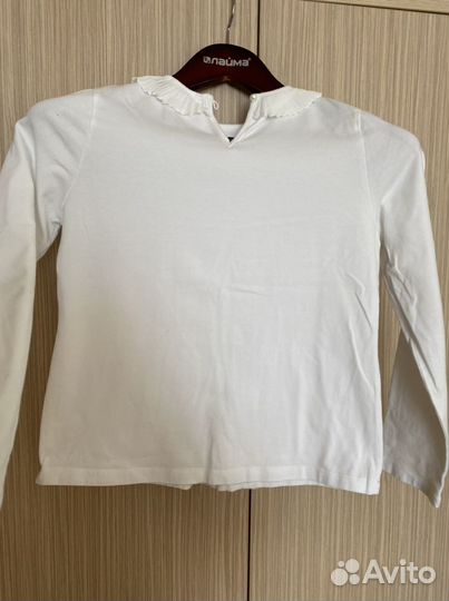 Блузка белая для девочек rolly