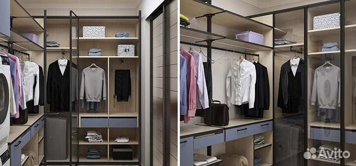 Шкафы и гардеробные на заказ