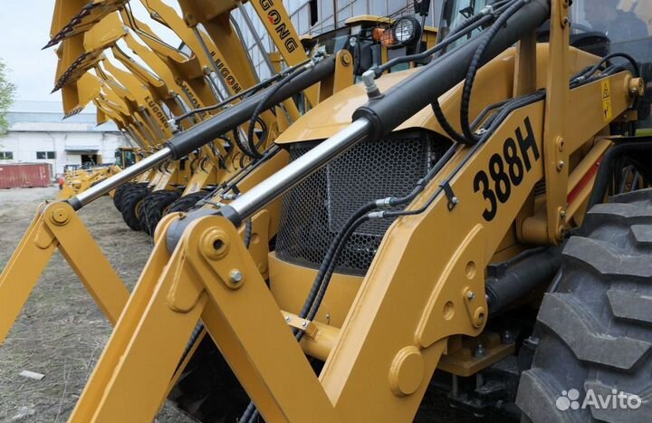 Экскаватор-погрузчик Shanmon 388H, 2023