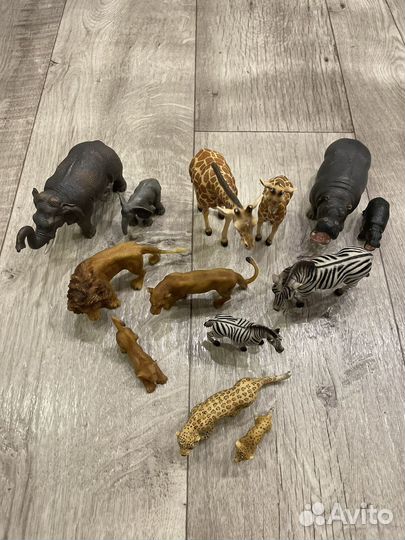 Фигурки животные африки Collecta, Schleich