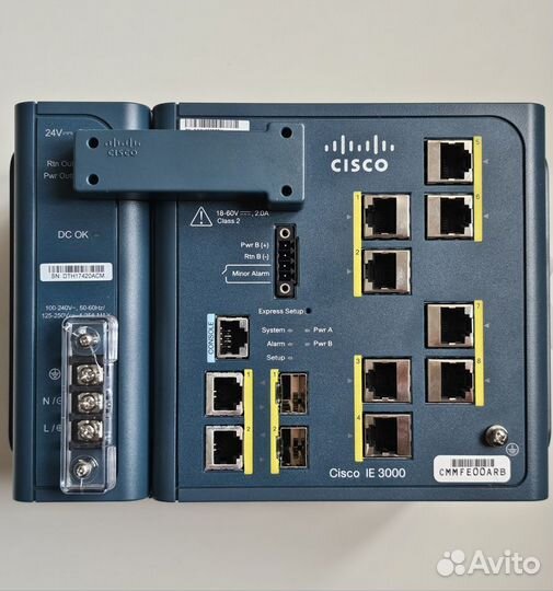 Коммутатор Cisco IE-3000-8TC новый