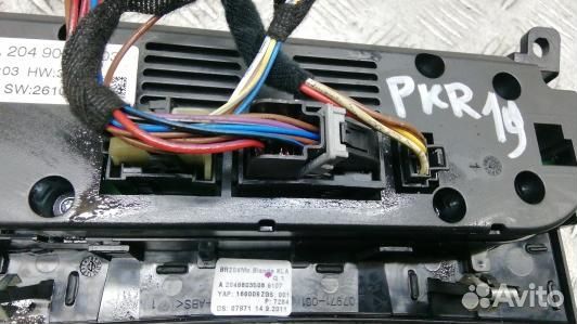 Блок управления печки и климат-контроля mercedes b
