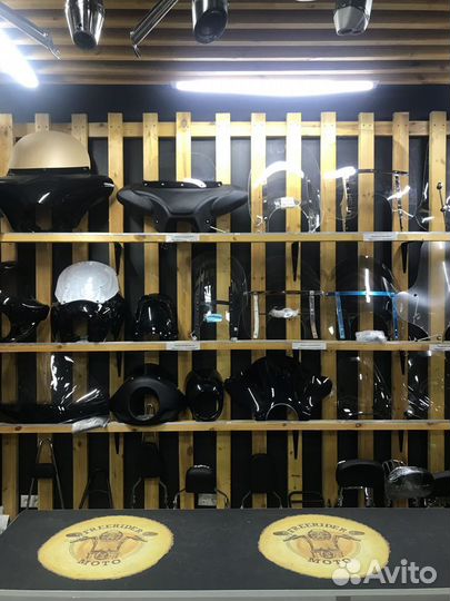 Стекло ветровое на мотоцикл универсальное на мото