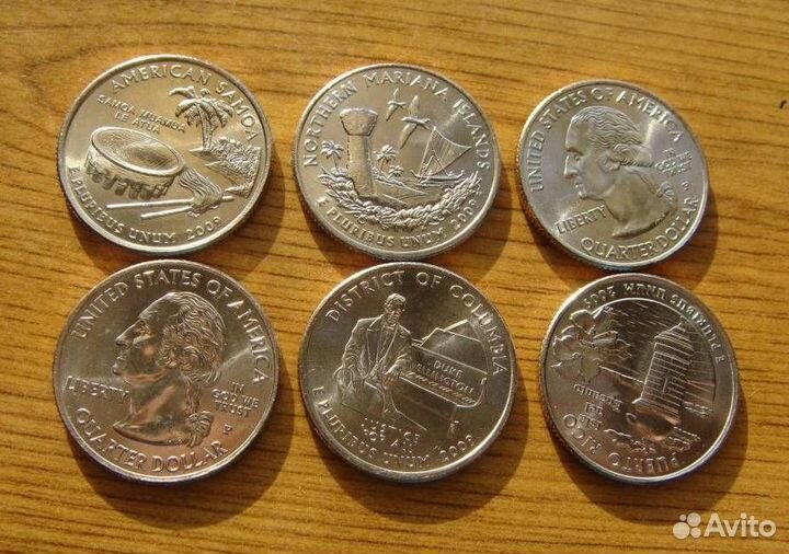 Штаты и территории Америки