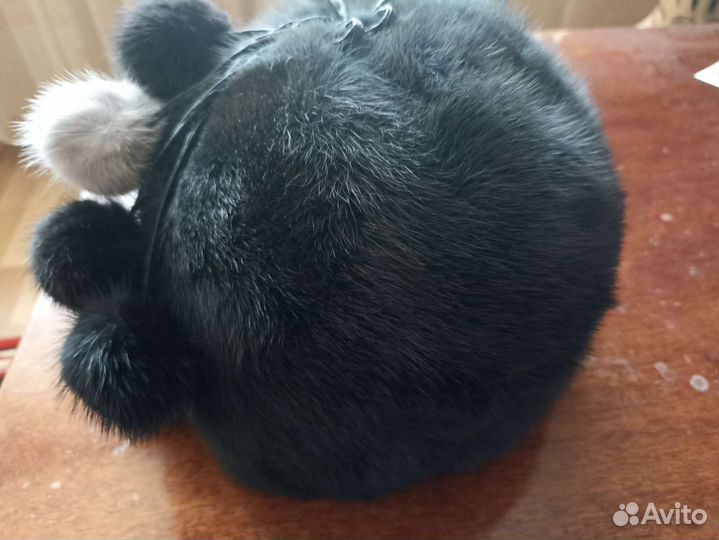 Шапка норковая женская