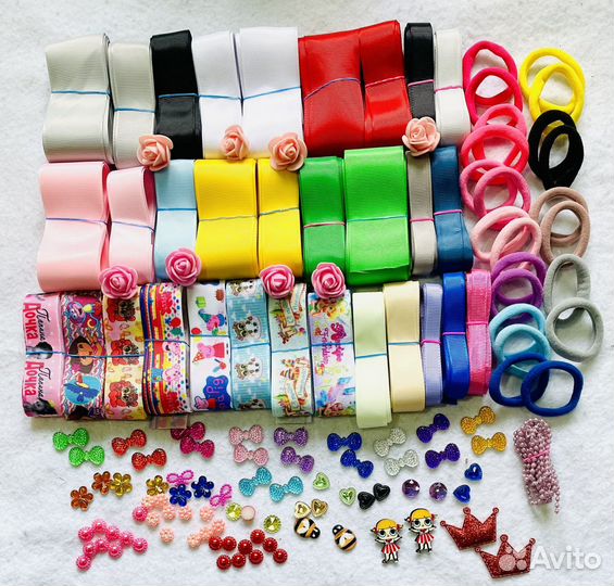 Набор материалов для создания бантиков