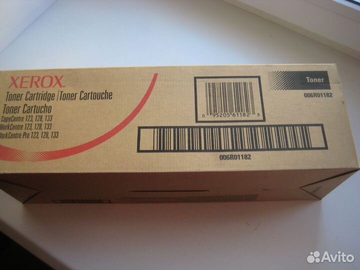 Тонер-картридж Xerox 123 оригинал