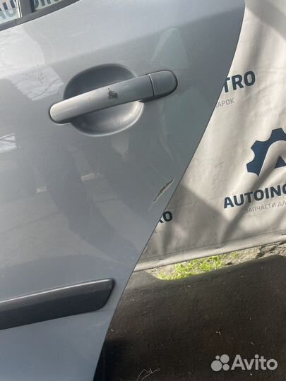 Дверь задняя левая skoda fabia 2 5j6833311b