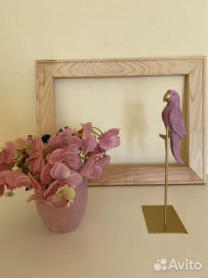 Декоративное украшение « Попугай « новое