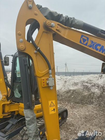Мини-экскаватор XCMG XE27U, 2023