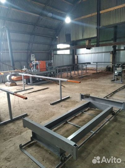 Цех по распиловке тонкомера