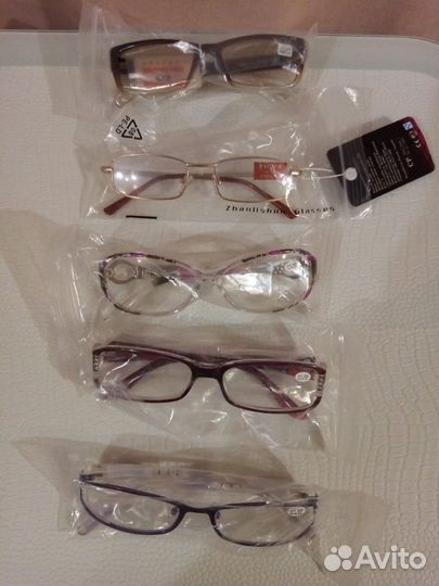 Очки готовые +1,5 диоптрии новые
