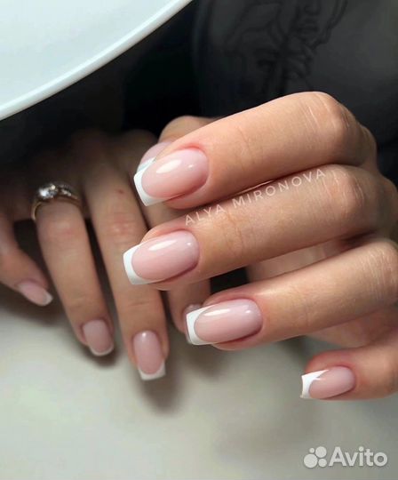 Маникюр наращивание педикюр фото работ мои