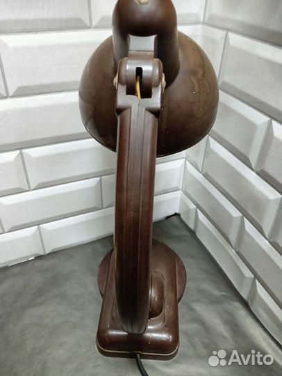 Настольная лампа СССР карболит