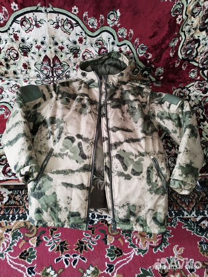 Бушлат военный зимний мох