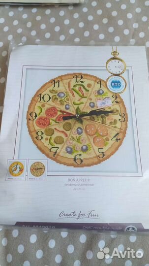 Наборы для вышивания крестом часы RTO