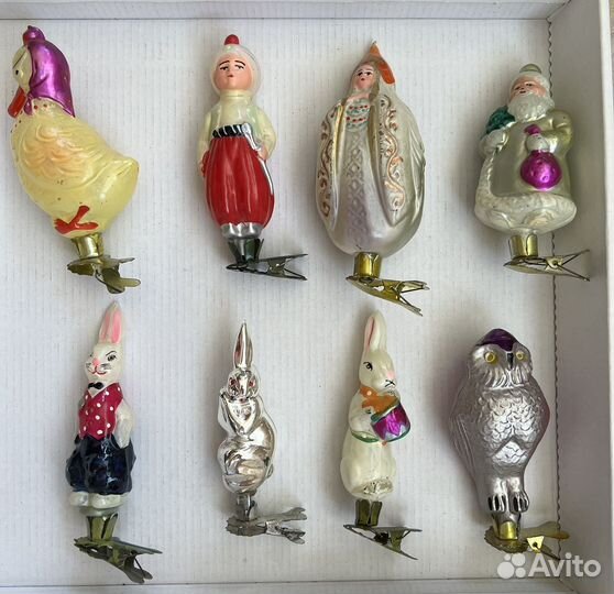 Елочные игрушки СССР