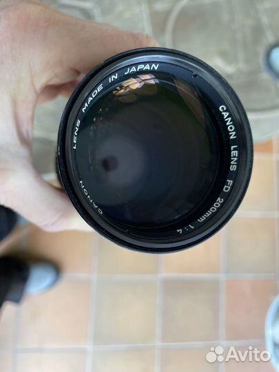 Объектив Canon FD 200 mm f/4