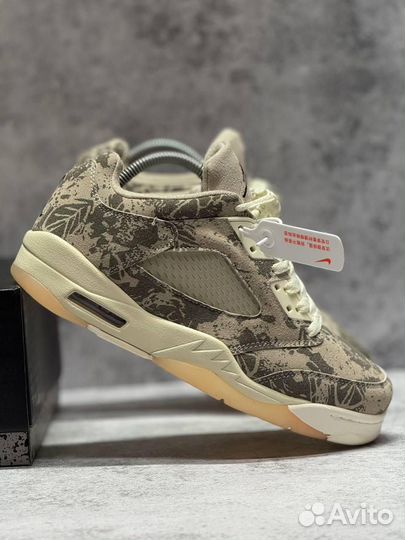 Кроссовки Nike PSG x Air Jordan 5 Low (Арт.16206)