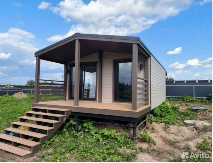 Каркасный всесезонный дом с доставкой 60 м кв, арт. гу-7371