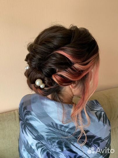 Свадебные, вечерние укладки, причёски, локоны