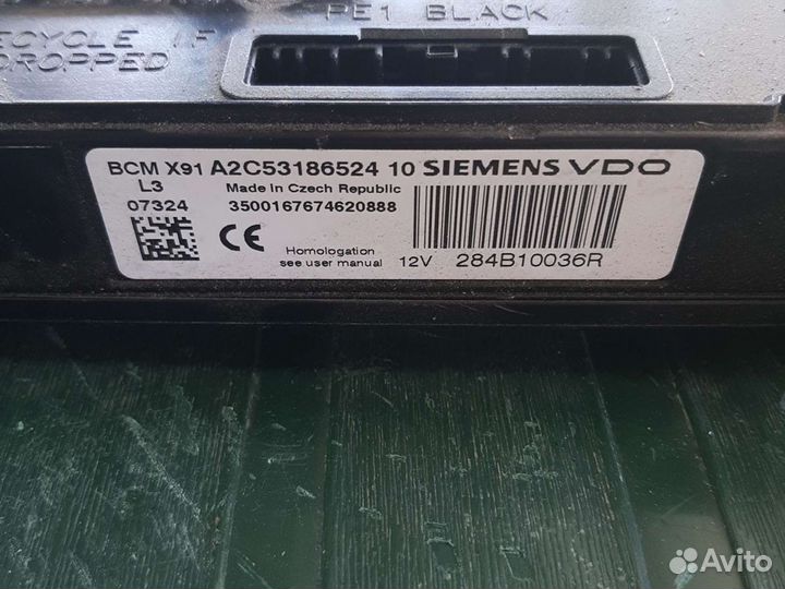 Блок комфорта Renault Laguna 3