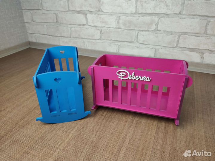 Кроватка для голосования мальчик/девочка