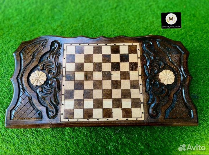 Нарды ручной работы из солнечной Армении