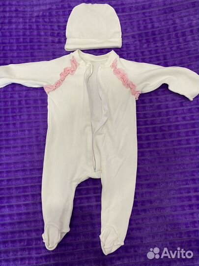 Конверт на выписку для девочки зима