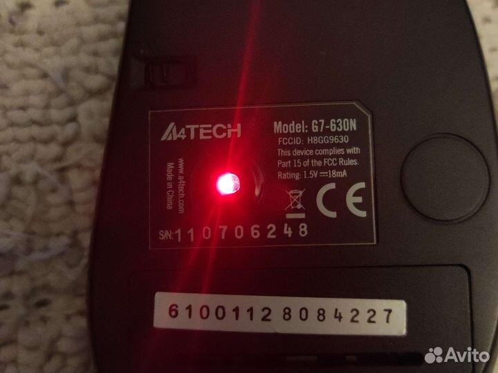 Беспроводная мышь a4tech