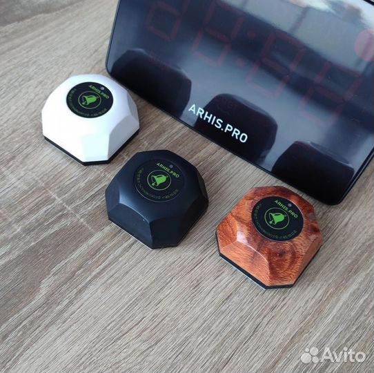 Кнопки вызова официанта модель Бургер и табло