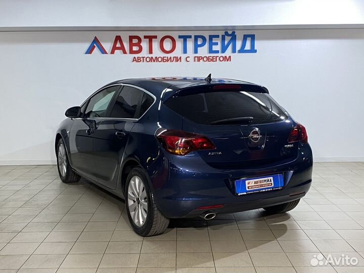 Opel Astra 1.6 AT, 2011, 93 000 км