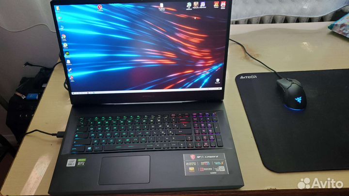 Игровой ноутбук msi gp76 17.3 leopard