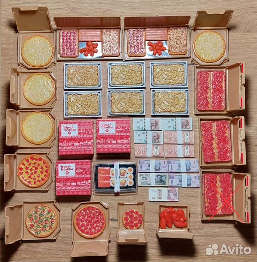 Surprise Foodie Mini Brands, серия 2 (с пиццами)