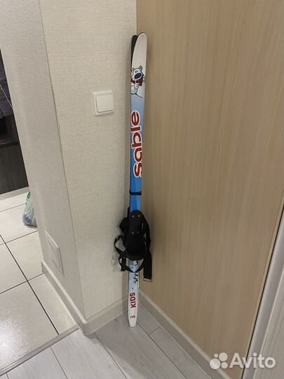Лыжи 130 спец. ботинки не нужны