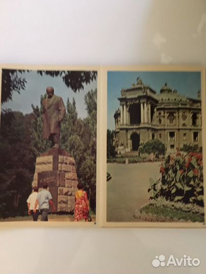 Одесса, 70-е, книжка-открытка